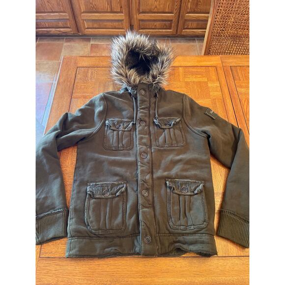 Y2K Abercrombie & fitch  BASIN JACKET XL - Picture 2 of 12